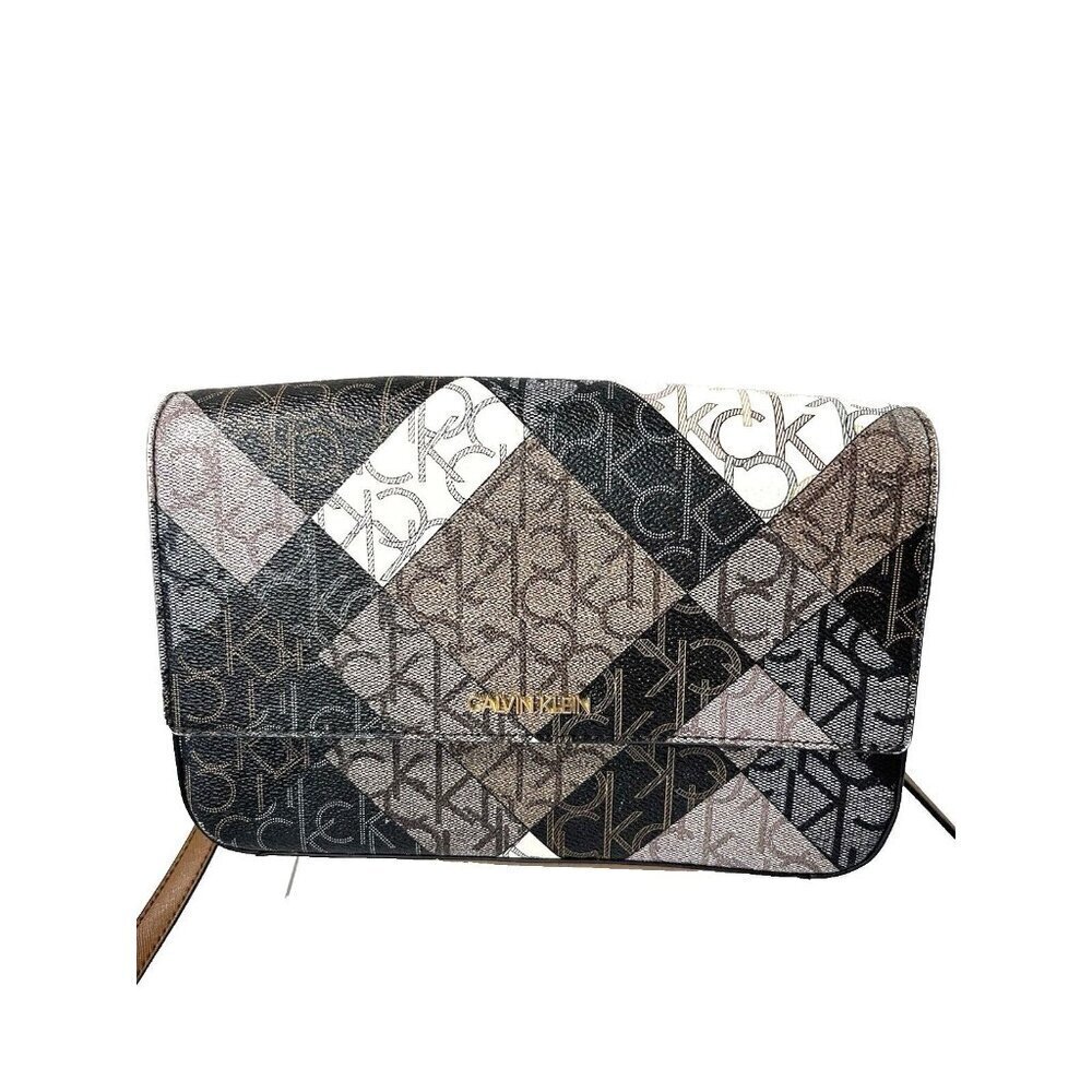 Calvin Klein Monogrammed Patchwork Crossbody - image 2